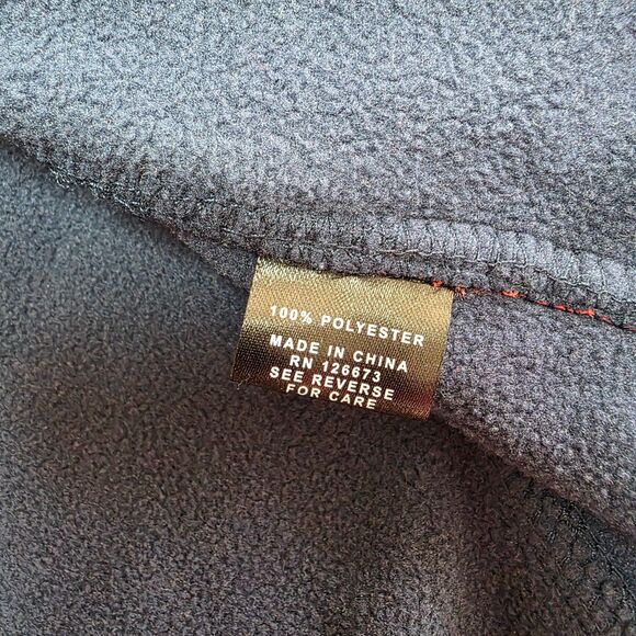 New England Patriots NFL Fleece Vest size Men's M, Navy, Like New - Picture 6 of 6